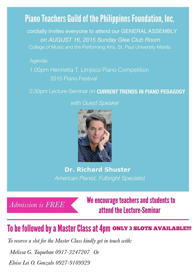 PTGPFI lecture seminar poster